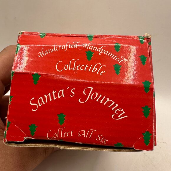 Brinns 1992 Handcrafted & Handpainted Santas Journey Collectible Figurine - Picture 2 of 8